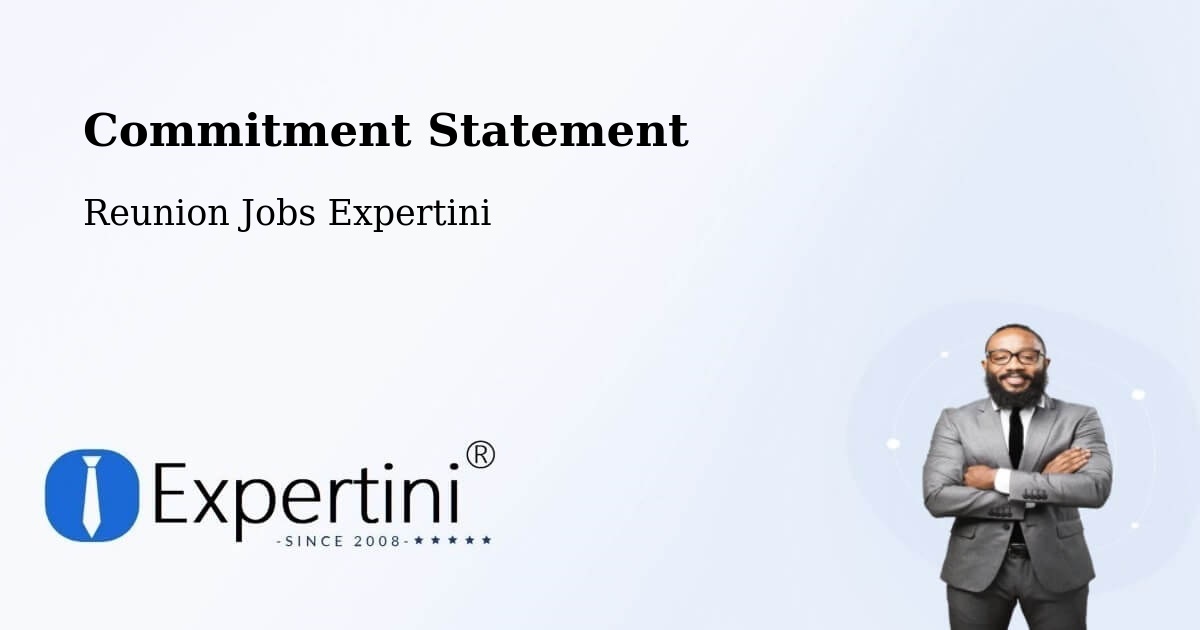 Corporate Commitment – Le Syndicat - Reunion Jobs Expertini